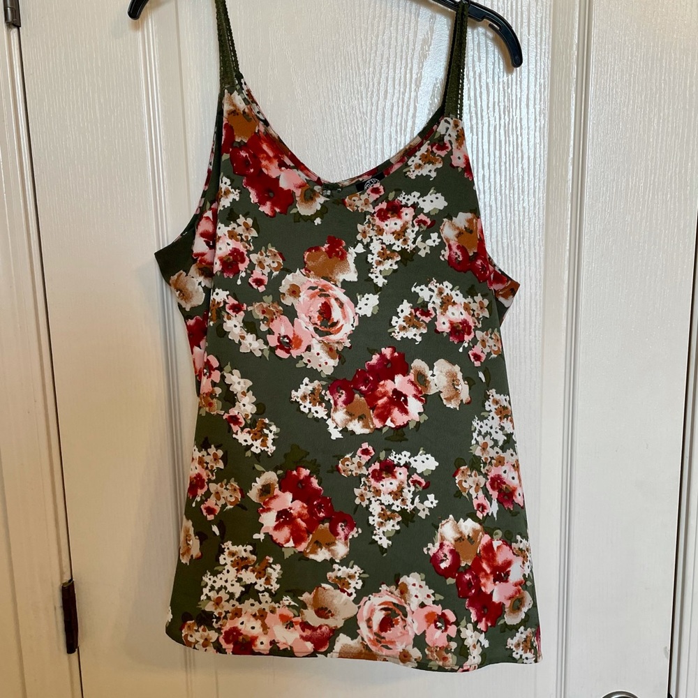 Bobeau | Tank with Crochet Straps